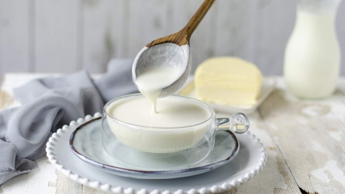 Crema de leche. Fuente: (Instagram)