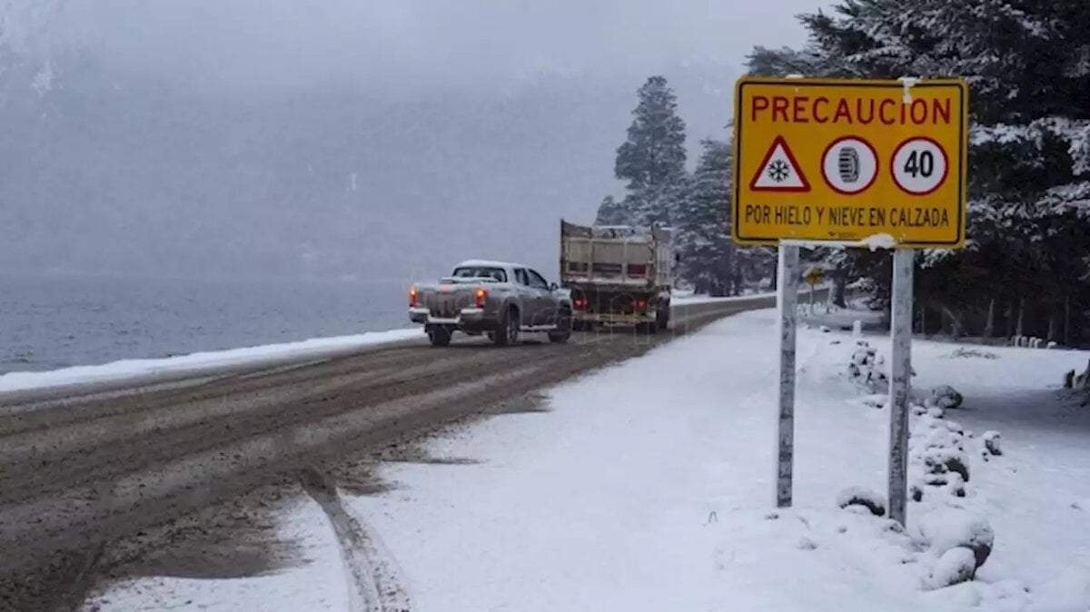El clima sigue complicando la cordillera.. Fuente (Agencia Télam).