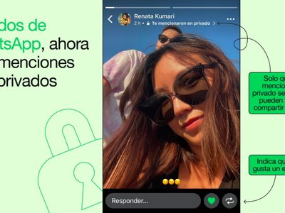 WhatsApp permite mencionar de manera privada en los estados