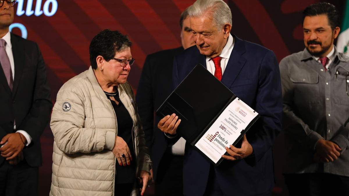 Entrega de pensiones