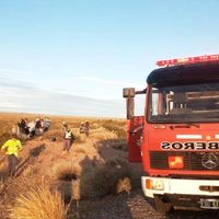 Un vuelco en la ruta nacional 22, cerca de Plaza Huincul, dejó a dos personas heridas