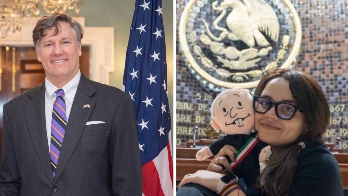 El diplomático y la consejera morenista en Jalisco