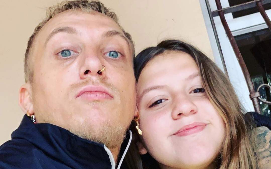 "El Polaco" y Sol Cwirkaluk. Fuente: (Instagram)