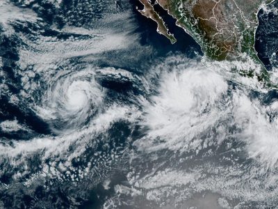 Tormenta tropical Priscilla se forma en Océano Pacífico frente a la costa de México