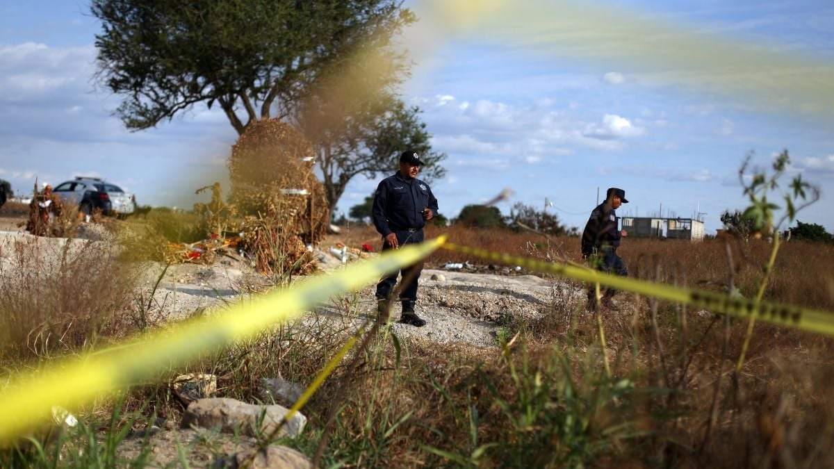 Una fosa clandestina