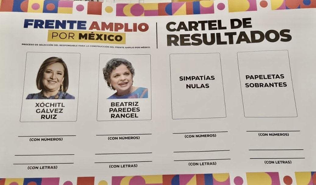 La boleta para la consulta