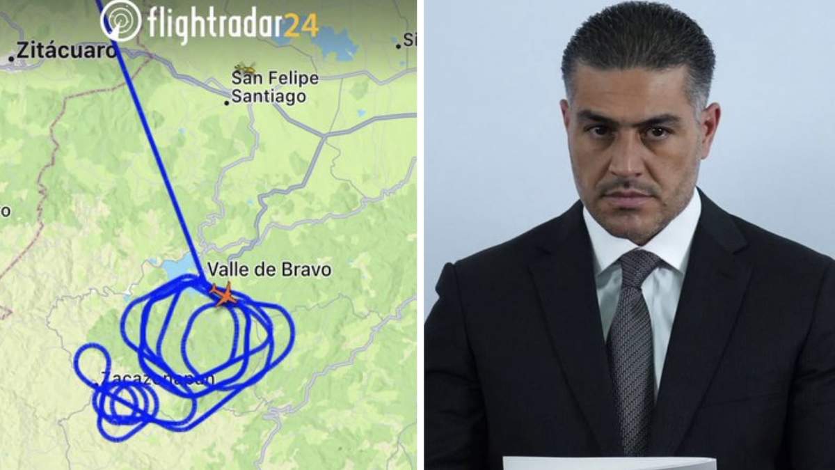 García Harfuch se refirió a la aeronave no tripulada que fue registrada en la app de rastreo