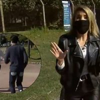 “¡No les importa!”: Una periodista de TN se confrontó con dos runners. ¡Indignada!