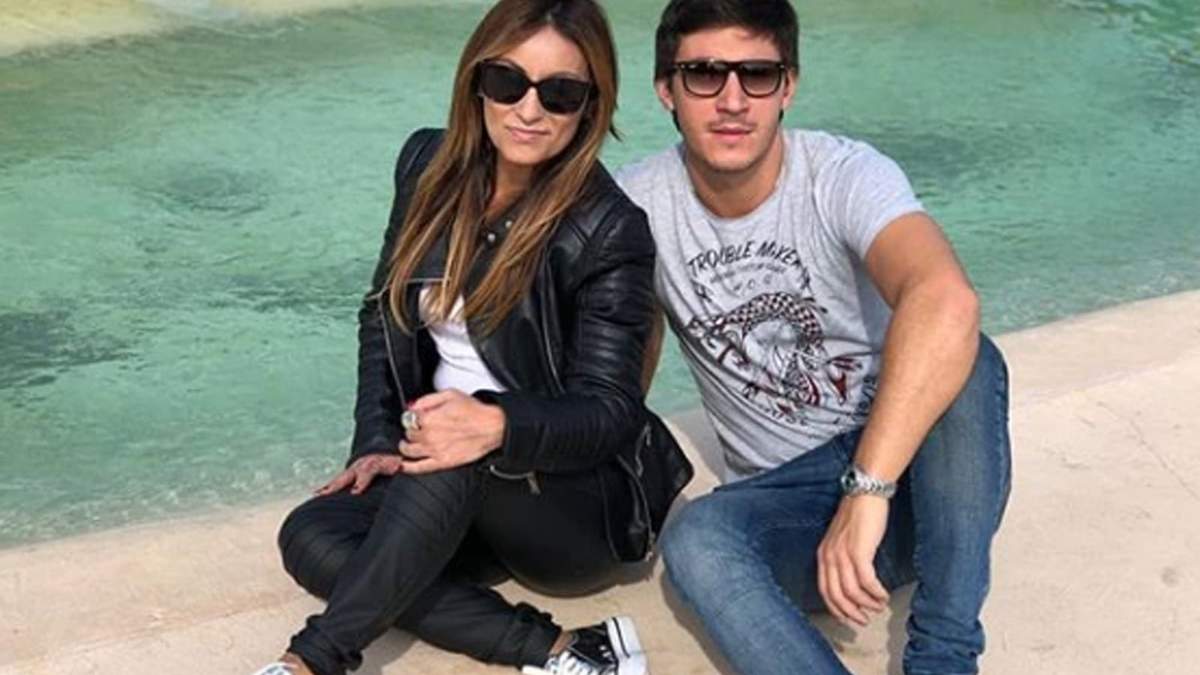 Marcela Tauro y Martín Bisio. Fuente: (Instagram)