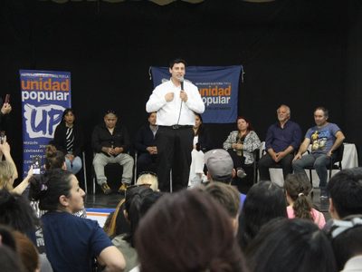 Unidad Popular lanzó en Neuquén su lista a Diputados nacionales con Vásquez y Ruarte a la cabeza