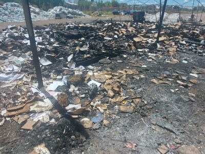 Una cooperativa ambiental denunció el incendio y robo de sus instalaciones en el oeste neuquino