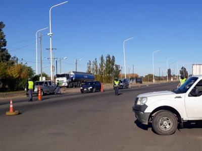 Controlaron el transporte de alimentos en Zapala: qué irregularidades detectaron