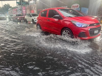 Alerta amarilla por lluvias fuertes con posible granizo esta noche en seis alcaldías de CDMX