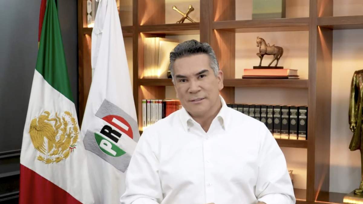 El líder nacional priista en su videomensaje