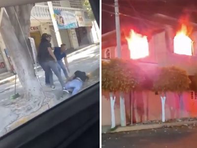 Golpiza a vendedor de frutas desata ira en Tehuacán; incendian casa, negocio y auto de agresores