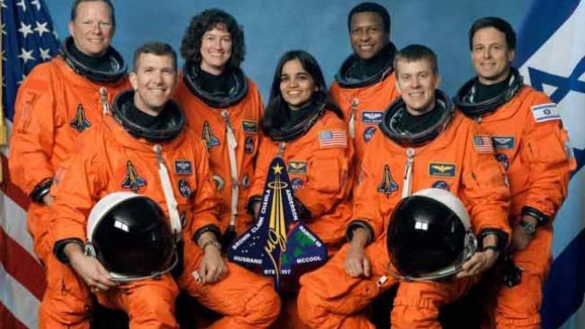 Tripulantes del transbordador espacial Columbia