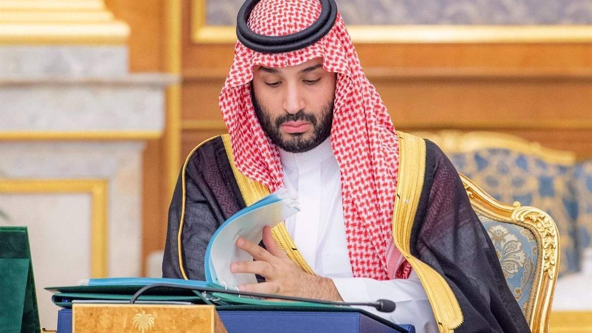 El príncipe heredero saudí, Mohamed bin Salman