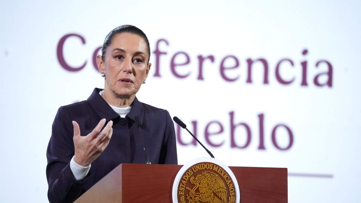 Claudia Sheinbaum en la mañanera