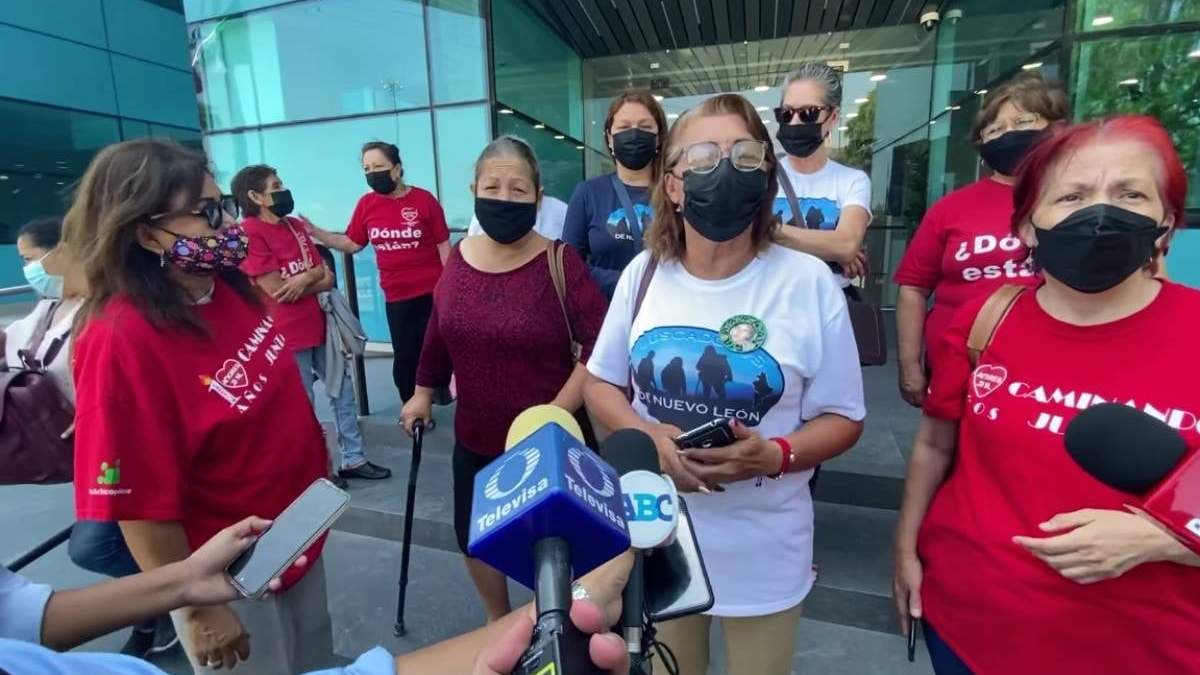 Protesta de familiares de desaparecidos