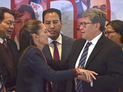 Con el apoyo de Sheinbaum, Ricardo Monreal regresa como líder de Morena en el Senado