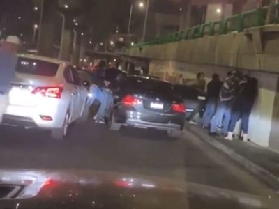 En pleno Periférico Sur: Así detuvieron a la banda que robó la casa de Miguel Bosé (Video)