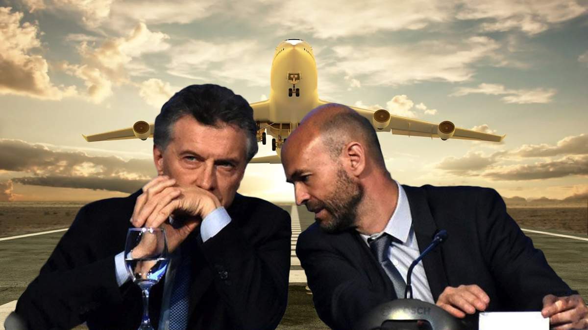 Mauricio Macri junto a Guillermo Dietrich. Fuente: (Minuto Neuquén)