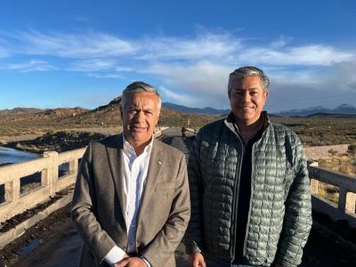 Figueroa y Cornejo proyectan la finalización de la Ruta 40 al sur de Mendoza