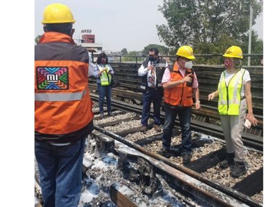 Incendio deja sin servicio "hasta nuevo aviso" la Línea 4 del Metro