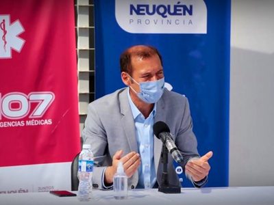 Coronavirus en Neuquén: las dos noticias de Omar Gutiérrez que traen alivio