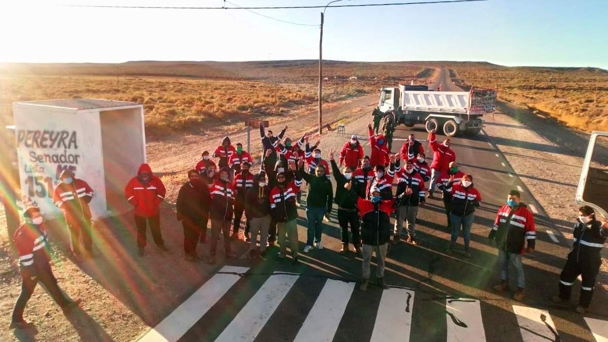 Mineros de Andacollo. Fuente: (Twitter)