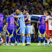 Luego del primer triunfo del año: el plantel de Boca disfrutó de un gran asado