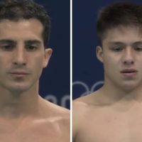 Rommel Pacheco y Osmar Olvera clasifican a semifinales del trampolín de tres metros individual