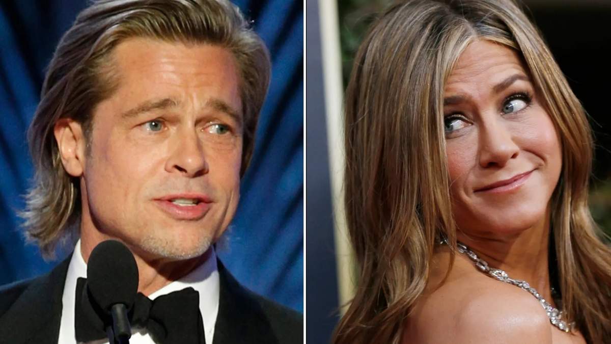 Brad Pitt y Jennifer Aniston. Fuente: (Instagram)