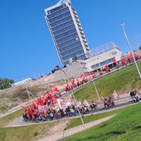 Trabajadores de Cerámica Neuquén manifestaron en contra del remate: faltan 23 días