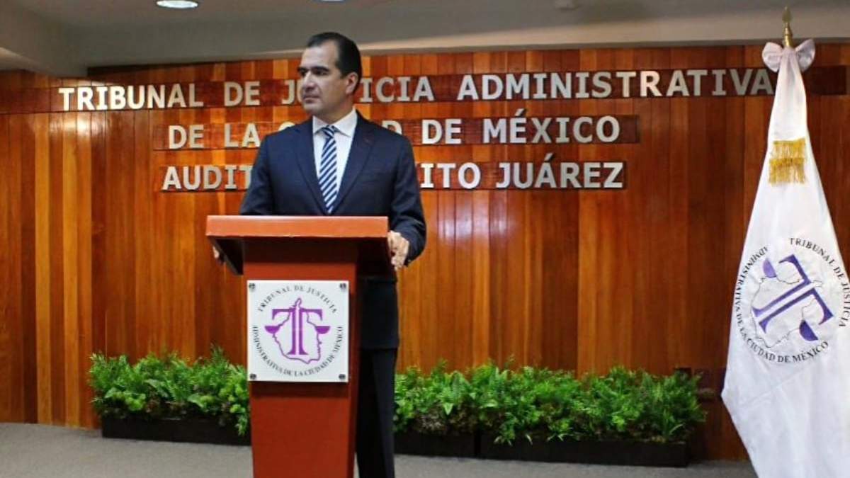 Jesús Anlén Alemán, magistrado presidente del Tribunal de Justicia Administrativa de la Ciudad de México