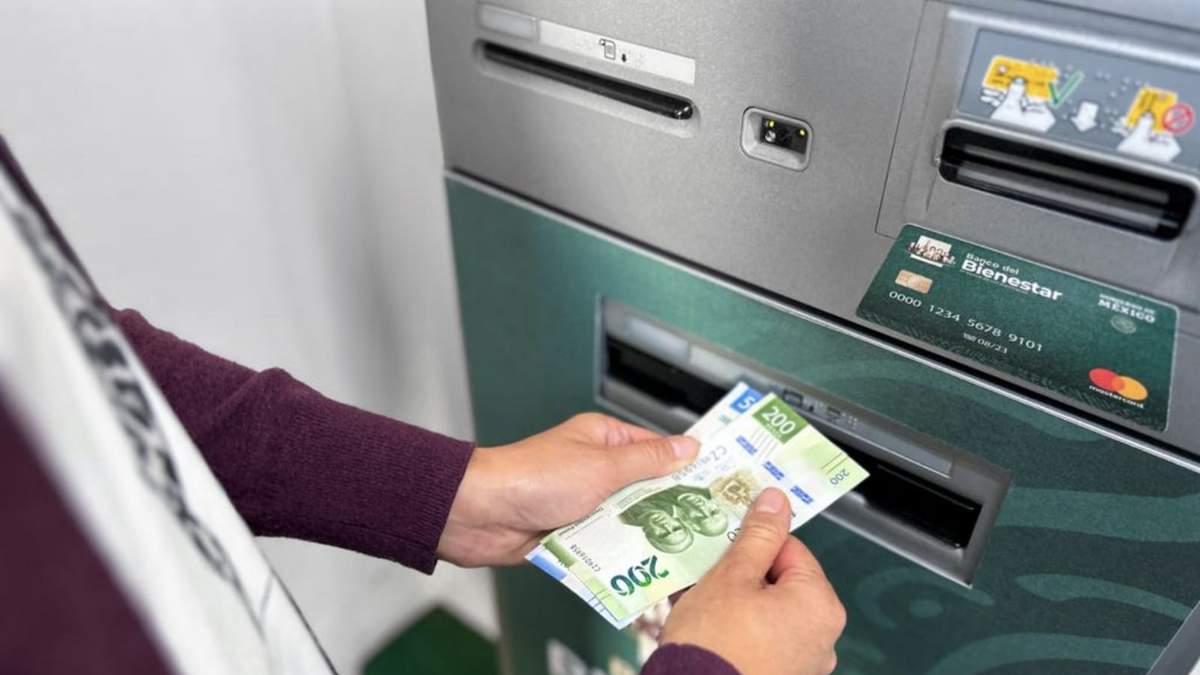 El Banco del Bienestar cuenta con cajeros automáticos para disponer del depósito