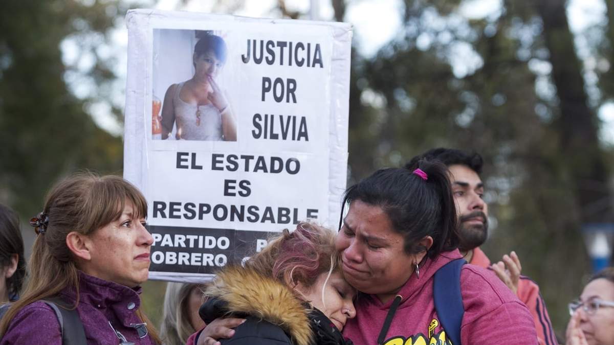 Pedido de justicia por Silvia Cabañares, víctima de violencia de género. Fuente: (Emiliano Ortiz)