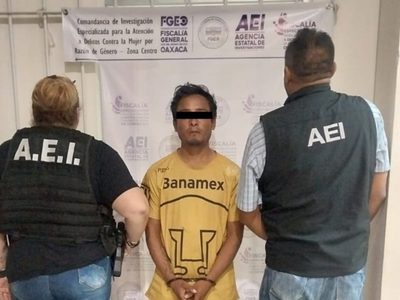 Detienen en Oaxaca a “La Pulga”, acusado de matar al hijo de su pareja de cuatro años de edad