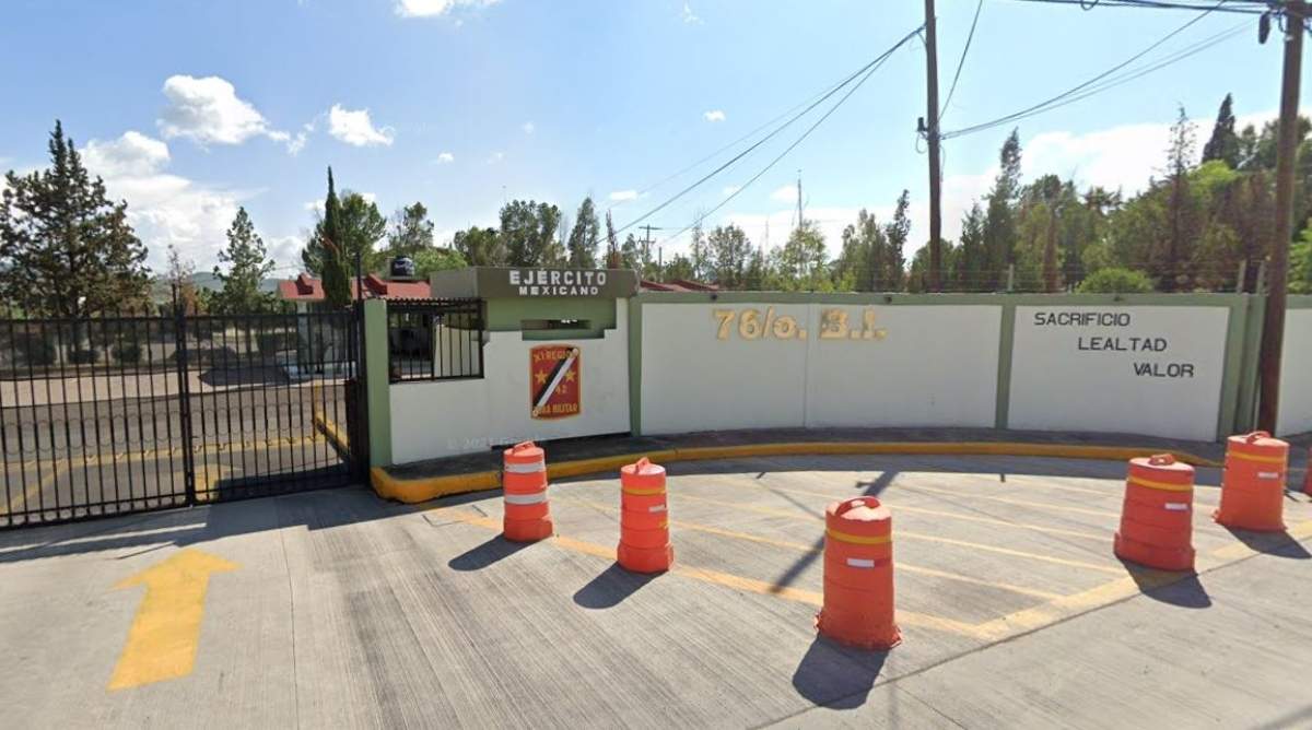 Instalaciones del 76° Batallón de Infantería, en Hidalgo del Parral, Chihuahua