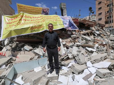 Un rayo de esperanza: una librería destruida en Gaza reabrirá gracias a la ayuda global