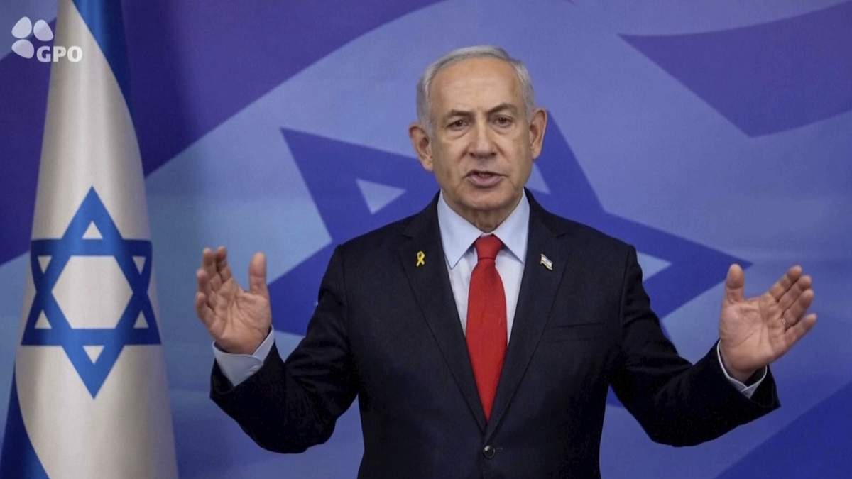El primer ministro de Israel, Benjamin Netanyahu