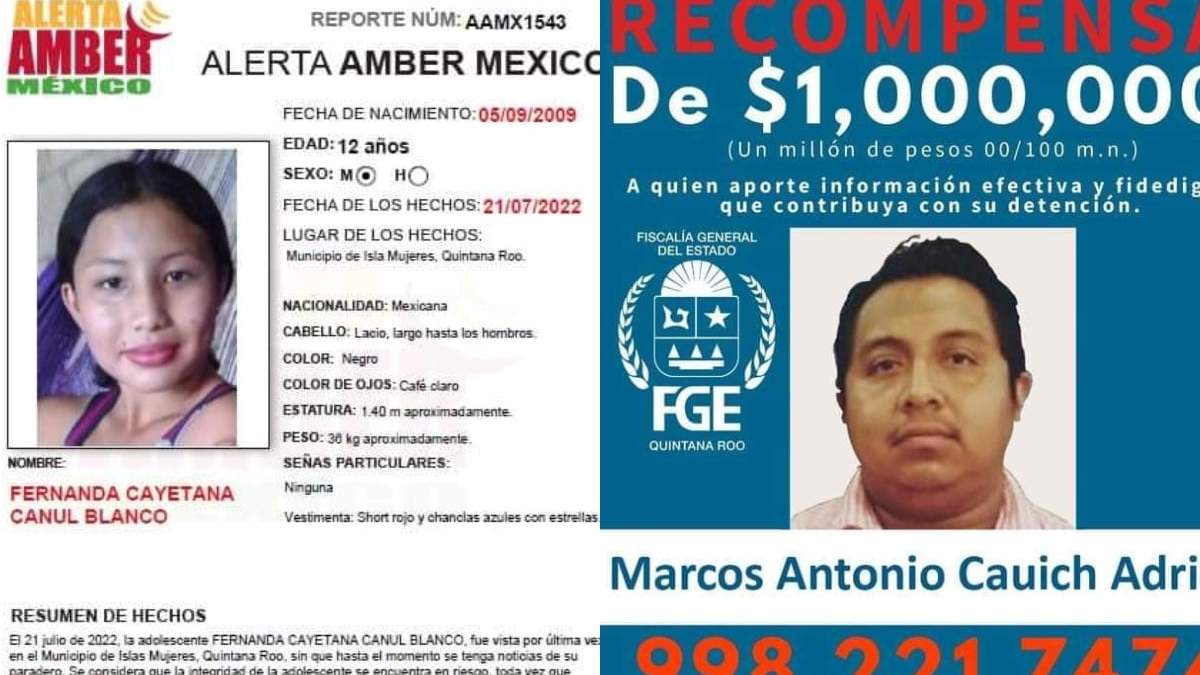 Alerta Amber de Fernanda