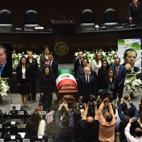 Así fue el homenaje luctuoso a Porfirio Muñoz Ledo en la Cámara de Diputados (Fotogalería)
