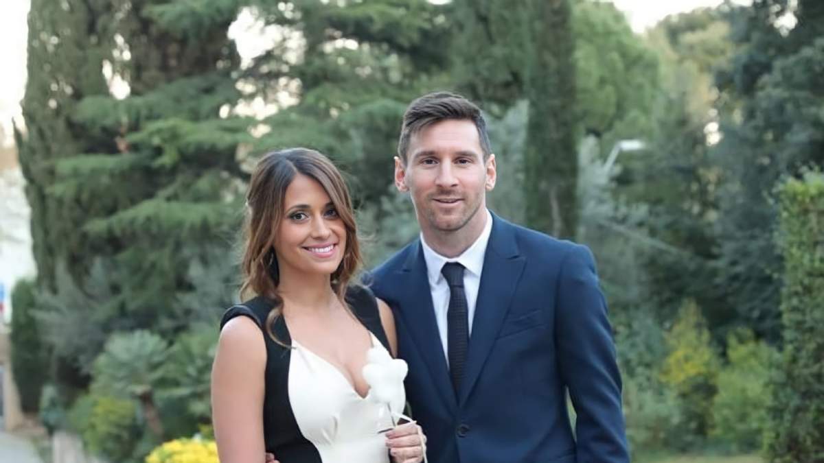 Antonella Roccuzzo y Lionel Messi. Fuente: (Instagram)