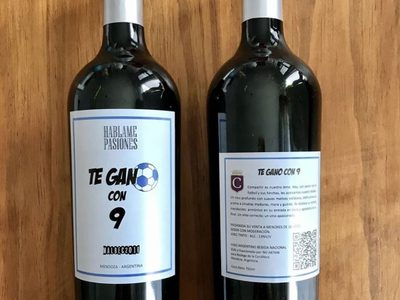Los hinchas de Racing ahora tienen vino para festejar un histórico triunfo