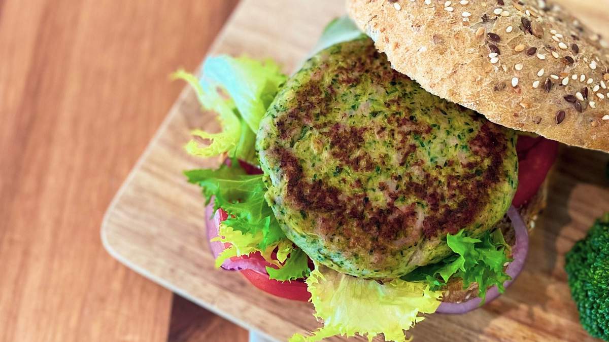 Hamburguesas de brócoli. Fuente: (Instagram)