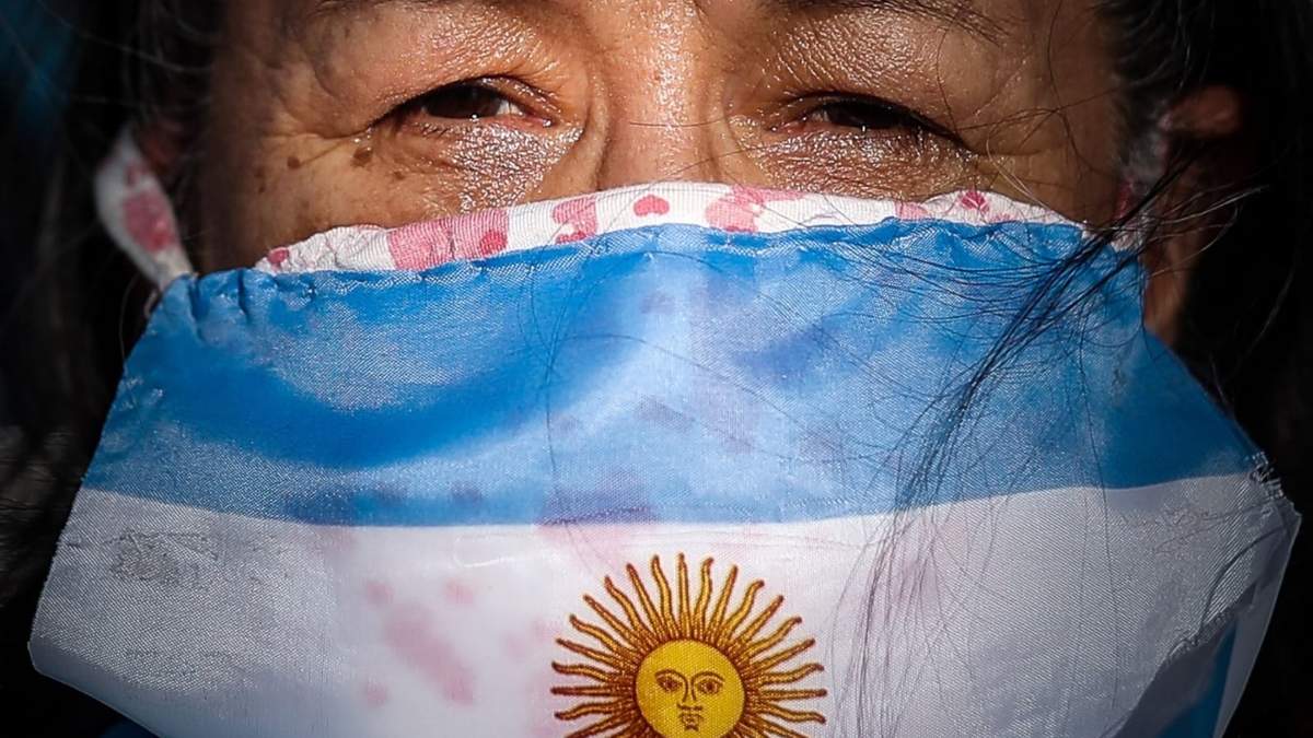Argentina en cuarentena. Fuente: (Twitter)