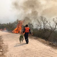Incendios provocan una contingencia ambiental en Chilpancingo