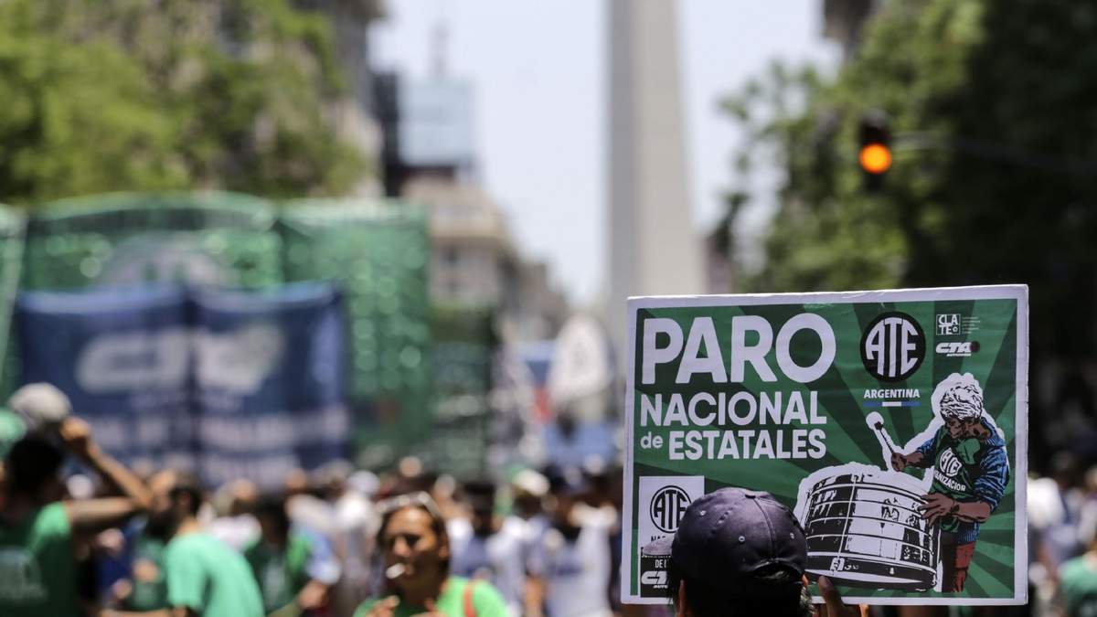 La ATE denunció que en el último fin de semana hubo más de 2000 despidos. Fuente: (X)