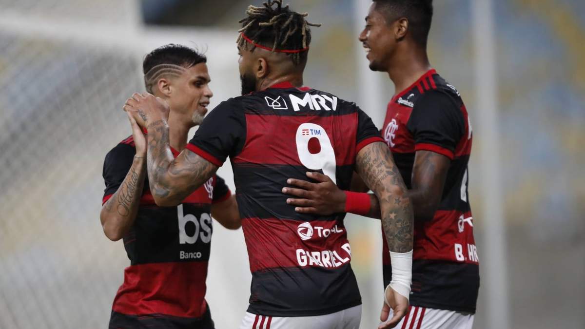 Festeja el Flamengo. Fuente (Instagram)